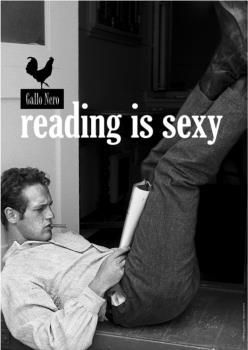 PÓSTER READING IS SEXY PAUL NEWMAN