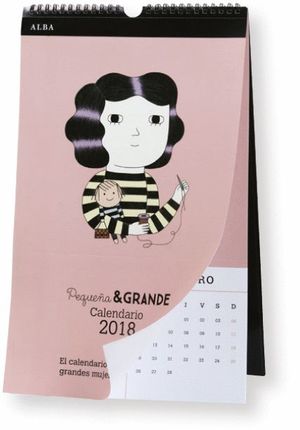 2018 CALENDARIO PEQUEAS GRANDES MUJERES