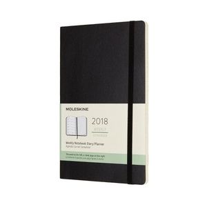 AGENDA MOLESKINE 2018 SETMANAL TAPA DURA POCKET NEGRE (12018)