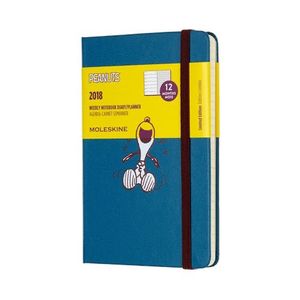 AGENDA MOLESKINE 2018 EDICI LIMITADA PEANUTS 12 MESOS SETMANAL TAPA DURA POCKET (12059)