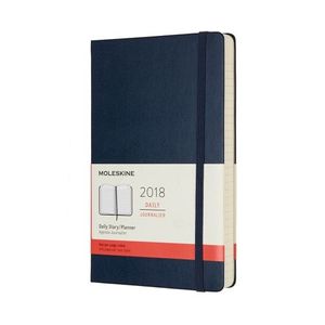 AGENDA MOLESKINE 2018 12 MESOS DIRIA TAPA DURA LARGE BLAU ZAFIR (12066)