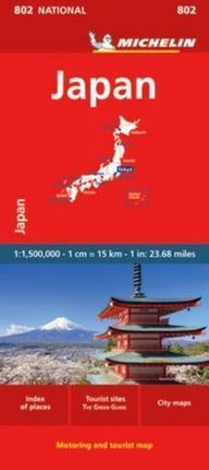 802 JAPON MAPA NATIONAL 1:1.500.000