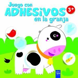JUEGO CON ADHESIVOS EN LA GRANJA +3 VACA