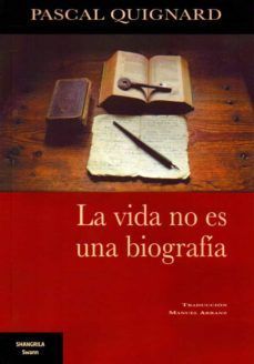 LA VIDA NO ES UNA BIOGRAFA