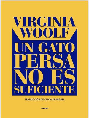 UN GATO PERSA NO ES SUFICIENTE
