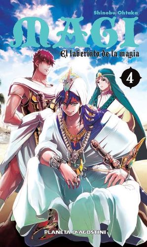 MAGI EL LABERINTO DE LA MAGIA 4