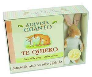 ADIVINA CUNTO TE QUIERO. ESTUCHE + PELUCHE