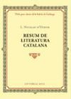 RESUM DE LITERATURA CATALANA