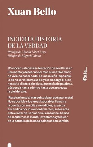 INCIERTA HISTORIA DE LA VERDAD