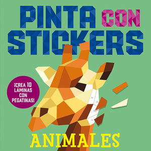 PINTA CON STICKERS ANIMALES