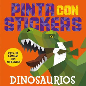 PINTA CON STICKERS: DINOSAURIOS