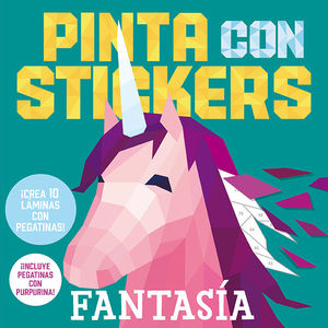 PINTA CON STICKERS: FANTASA