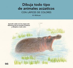 DIBUJA TODO TIPO DE ANIMALES ACUTICOS CON LPICES DE COLORES
