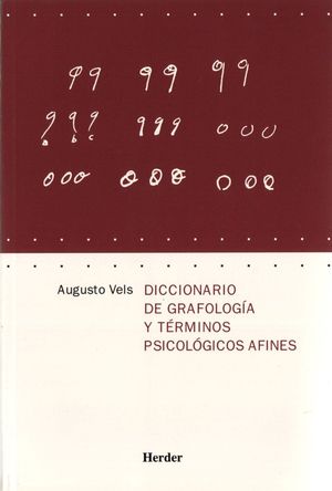 DICCIONARIO DE GRAFOLOG�A Y T�RMINOS PSICOL�GICOS AFINES