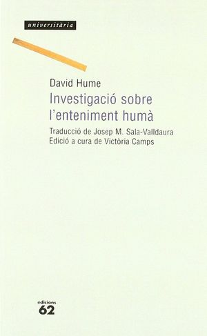 INVESTIGACI SOBRE L'ENTENIMENT HUM