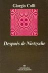 DESPUS DE NIETZSCHE