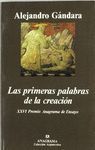 LAS PRIMERAS PALABRAS DE LA CREACIN
