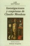 INVESTIGACIONES Y CONJETURAS DE CLAUDIO MENDOZA