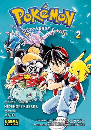 POKMON 02 ROJO, VERDE Y AZUL 02