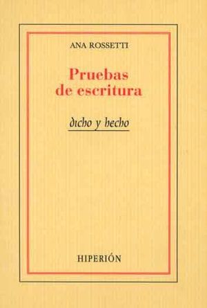 PRUEBAS DE ESCRITURA