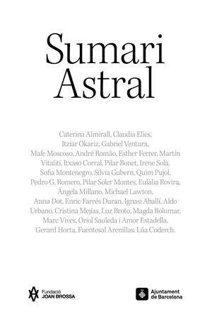 SUMARI ASTRAL