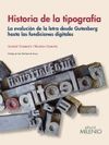 HISTORIA DE LA TIPOGRAFA