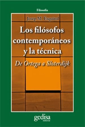 LOS FILSOFOS CONTEMPORNEOS Y LA TCNICA