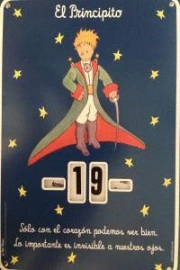 CALENDARIO EL PRINCIPITO SOLO CON EL CORAZ�N