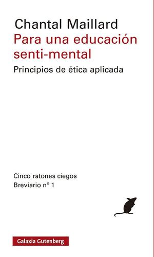 PARA UNA EDUCACI�N SENTI-MENTAL