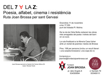 Ruta literria Joan Brossa